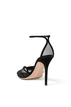  Suede Organza 95 Sandals 