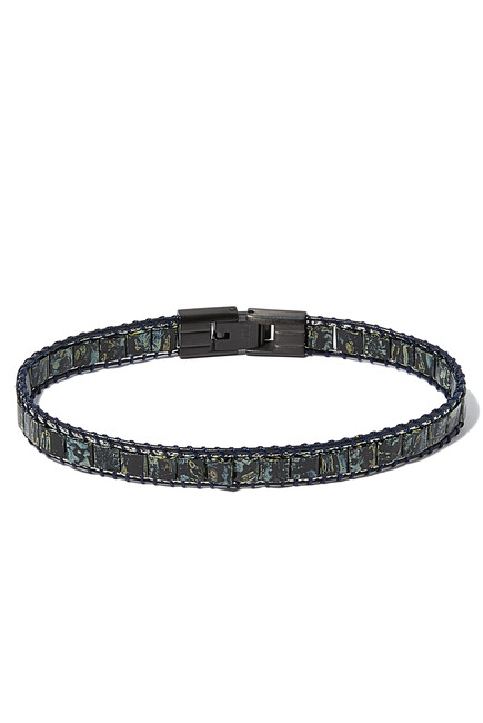 Mosaic Bracelet with Glass Beads