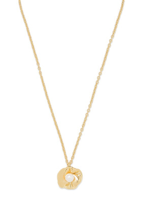 Dream Odyssey Pendant, 18K Yellow Gold Vermeil Plated Recycled Sterling Silver & Pearl