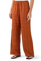 Monogram Silk PJ Bottoms