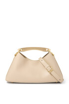 Mini Boomerang Leather Bag