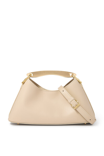 Mini Boomerang Leather Bag