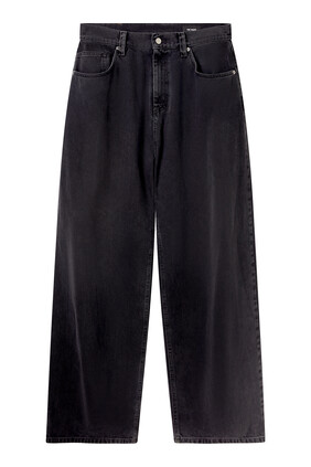 Embroidered Relaxed Jeans
