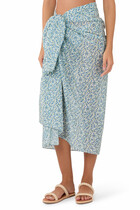 Side-Tie Maxi Length Sarong