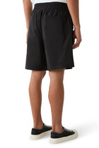 Oversized Pockets Cotton Cargo Shorts