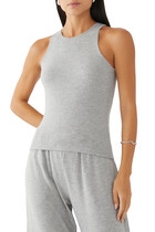 Lauren High Neck Tank Top
