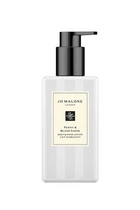 Peony and Blush Suede Body and Hand Lotion