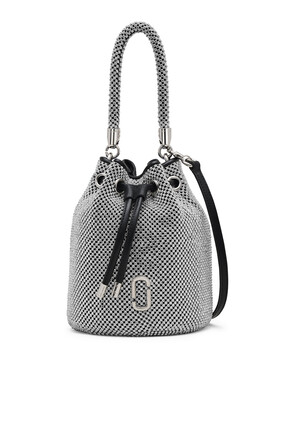 The Rhinestone Mini Bucket Bag