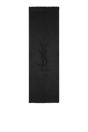 Cassandre Wool Jacquard Scarf