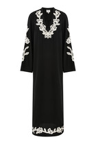 Daha Floral-Embroidered Kaftan