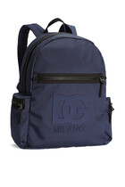 Kids DG Rubber Patch Nylon Backpack