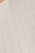 Pointelle Slim Fit T-Shirt