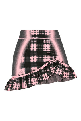 Garlen Wavy Mini Skirt