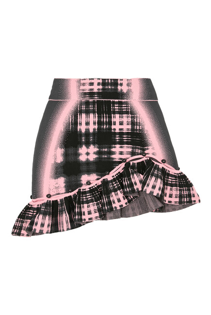 Garlen Wavy Mini Skirt