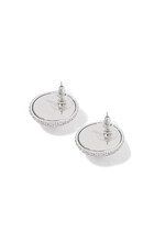Small Crystal Pearl Earrings