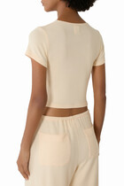 Lauren Crop Slim Fit T-Shirt