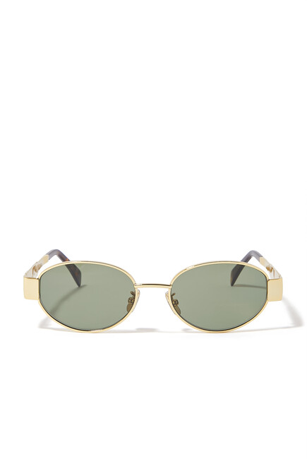 Triomphe Oval Sunglasses