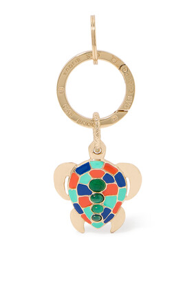 Tortue Enamel Key Ring