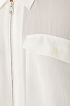 Viscose Zipped Shirt