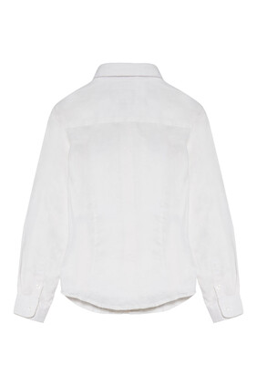 Kids Linen Button Up Shirt