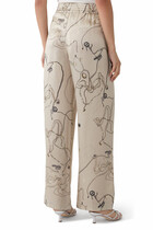 Pumice Jewellery Print Pajama Trousers