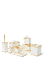 Marble Brush Holder