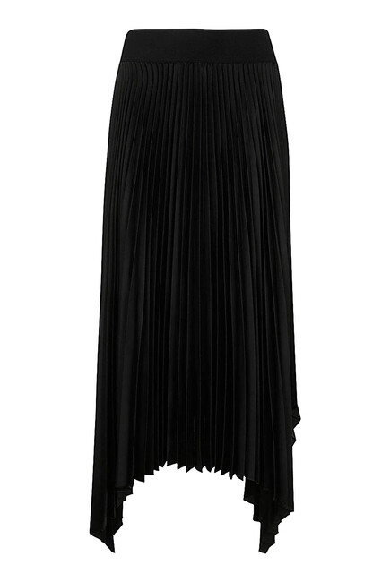 Ade Knit Weave Plissé Skirt