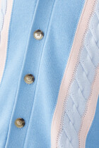 Le Cardigan Torsadé