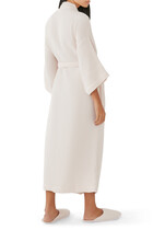 Long Lightweight Waffle Robe