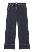 Kids Denim Palazzo Trousers
