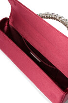 Malika Top-Handle Clutch Bag