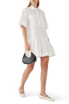Crissy Cotton Poplin Mini Dress
