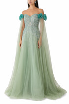 Beaded Tulle Dress