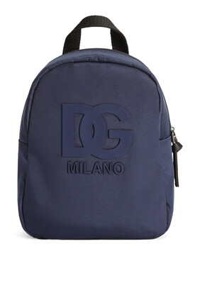 Kids DG Rubber Patch Nylon Backpack