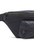 Kids Nylon Belt Bag with All-Over Jacquard Eagle