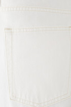 Low-Slung Barrel Jeans