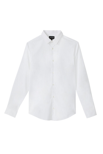 Stretch Nylon Blend Shirt