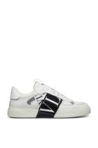 VLTN Band Low-Top Calfskin Sneakers