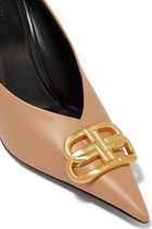 Square Knife BB 80 Leather Mules