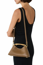 Mini Boomerang Leather Bag