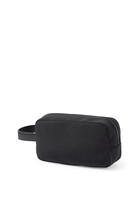 Logo Zip Wash Bag