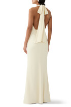 The Ultimate Muse Tie Neck Maxi Dress