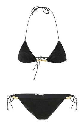Glazed Lumiere Lurex Bead Bikini
