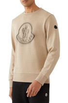 Blurred Logo Sweatshirt