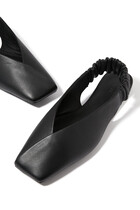 Envelope Slingback Mules