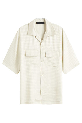 MA Quad Jacquard Camp Shirt