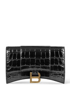 Hour Glass Wallet Chain Bag