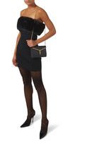 Vicky Miniaudiere Plexiglass Evening Bag