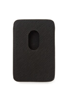 Regenerated Saffiano Magnetic Card Holder