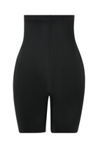 High-Waisted Mid-Thigh Shorts